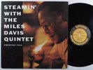 MILES DAVIS QUINTET Steamin' PRESTIGE LP mono  