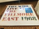 THE WHO LIVE AT THE FILLMORE EAST 1968 2018 POLYDOR 3 LPs,New (not sealed) READ.