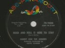 DOOWOP - 78- DANNY & the JUNIORS - ROCK and ROLL IS HERE TO STAY- HEAR -1958 ABC