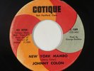Latin Salsa 45 - Johnny Colon - New York Mambo/Retorno Del Mambo - Cotique - mp3