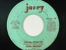 Funk/Northern Soul 45 - John Bradley - Doing Your Do - Josey - mp3 - rare