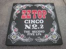 ZZ TOP CINCO No. 2 THE SECOND FIVE LP's   2018  Warner Bros 5 x LP BOX SET   new