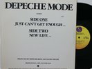 Depeche Mode 12” Single   “Just Can’t Get Enough”   Sire PROMO   VG+