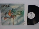RAZOR Violent Restitution 1988 EX  US 1st Orig LP R/C Records RC 9486 Roadracer