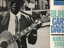 BLIND GARY DAVIS Harlem Street Singer LP VINYL UK Fontana 12 Track Black/Silver