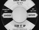 ROCKABILLY - CHUCK WILEY - TEAR IT UP / SHAKE UP THE DANCE -  1958 - FREE S&H