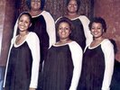 The Clark Sisters & Friends -Living In Vain- Gospel Soundtrack  Funk LP - VG+