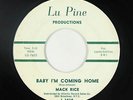 Northern Soul R&B 45 - Mack Rice - Baby I'm Coming Home - Lu Pine - mp3