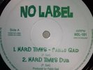 Pablo Gad - Hard Times / Gun Fever VG+ (10