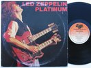 LED ZEPPELIN Platinum 2x LP on Waggle (TMOQ), live 1980 Brussels Near Mint Vinyl