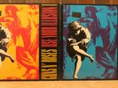 Guns & Roses Use Your Illusion 1+2 1991 UK Double Vinyl Originals Lyrics Inserts