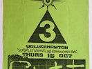 Original 1986 A5 Spacemen 3 Poster Supporting The Scientists, Wolverhampton