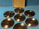 7 LITTLE WONDER 5 1/2 INCH 78 RPM RECORDS 1908 w/ RECORD ALBUM w/ 5 SLEEVES