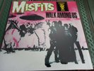 The Misfits - Walk Among us LP Astro Yellow vinyl Earache Records issue