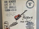 Jimi Hendrix - Live At The Los Angeles Forum 4-25-70 Vinyl 2xLP - RARE  Bootleg