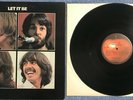 THE BEATLES - LET IT BE LP Record - RED APPLE Version - Apple Records AR 34001