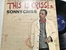 Sonny Criss This is Criss  LP Prestige DJ promo Walter Davis Paul Chambers RVG