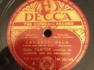 EDDIE CANTOR with AMBROSE Orch - LAMBETH WALK/LITTLE LADY 1938 French Decca 78