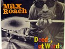 MAX ROACH-DEEDS, NOT WORDS-ORIGINAL RIVERSIDE DG MONO LP