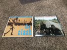 Vintage THE CLASH BLACK MARKET VINYL PE 38540 & Combat Rock FE37689 UK PUNK SKA