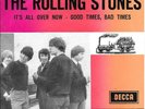 THE ROLLING STONES 45 ITS ALL OVER NOW+PS HOLLAND RARE 1964 SLEEVE 1