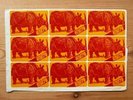 R.A.R. ROCK AGAINST RACISM UK 1979 RARE ORIG SET OF RHINO STICKERS PUNK CLASH