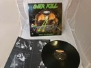 OVERKILL Under The Influence ORIG US Vinyl LP Megaforce USED - OK SHAPE  FREE SH
