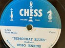 Chess 1565 Bobo Jenkins DEMOCRAT BLUES      Blues E 78 rpm post-war