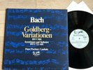 HANS PISCHNER Goldberg Variations BACH 1stPress 1960s white EURODISC 2LP MINT