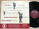 ARTHUR GRUMIAUX & CLARA HASKIL violin sonatas MOZART 1950s plum PHILIPS MINT