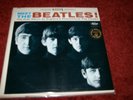 MEET THE BEATLES VINYL LP LIME GREEN CAPITOL LBL. RARE ST-8 SERIES CLUB EDITION