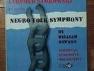 NEGRO FOLK SYMPHONY LP Leopold Stokowski William Dawson Decca Gold lbl NM vinyl