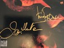 SIGNED Hunter Ronson YUIORTA Mott The Hoople Ian Mick David Bowie Glam Rock LP