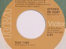 DOUGLAS & LONERO This Time RCA 45 modern soul northern 1975 original HEAR