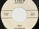 MIKE ROBINSON Lula / Red Light VIBRO 45 mod R&B original 1960 HEAR