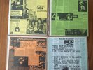 AC/DC (Bon Scott): Set Of 4 Live Red Vinyl Albums From 1976-1979 - Very Rare