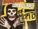 THE MISFITS - HORROR BUSINESS - YELLOW WAX re-issue   BALZAC , 45 GRAVE, CRAMPS
