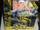 IRON MAIDEN 4 TRACKS w/2 LIVE TRACKS - 1980 VINYL LP  SANCTUARY PROWLER DRIFTER