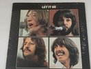 THE BEATLES Let It Be RARE 1970 First Pressing Vinyl Album w Red Apple Labels