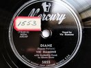 Vic Damone 78rpm Single 10-inch Mercury Records #5855 Diane & Tenderly