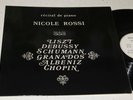 Nicole Rossi Piano RECITAL NM private Pressing Liszt Debussy Schumann Chopin