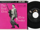 ELVIS PRESLEY Real Elvis 7” EP 1956 RCA EPA 940 + cover Hound Dog Don’t Be Cruel
