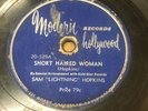 BLUES 78 Lightning Hopkins SHORT HAIR WOMAN/BIG MAMA JUMP Modern H-wood 20-5298
