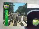 BEATLES ABBEY ROAD APPLE AP-8815 Japan OBI RED VINYL VINYL LP