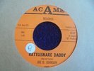 Joe D. Johnson - Rattlesnake Daddy 1963 USA 45 ACAME ROCKABILLY