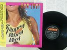 BON JOVI SLIPPERY WHEN WET MERCURY 28PP-1025 Japan OBI VINYL LP