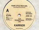 NWOBHM  -- TOMMY MORRISON -- KARRIER -- POOR LITTLE RICH GIRL / ENDLESS SHADOW