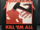 Pre Owned METALLICA Kill 'Em All LP 1988 Elektra VERY GOOD +