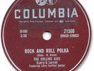 The COLLINS KIDS Rockabilly 78 RPM Record. Rock and Roll Polka