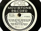 CHARLIE BARNET Baby Take a Bow FOX MOVIETONE 78 1934 from ARC